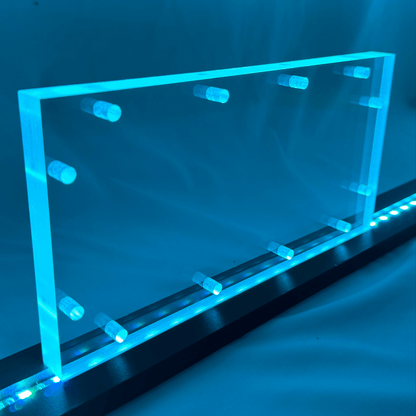 Sound Authority Plexiglass - 10" x 5" Blank Acrylic Window For Subwoofer Box - EZ DB's Designs