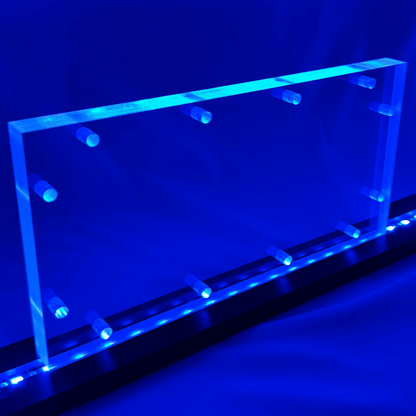 Sound Authority Plexiglass - 10" x 5" Blank Acrylic Window For Subwoofer Box - EZ DB's Designs
