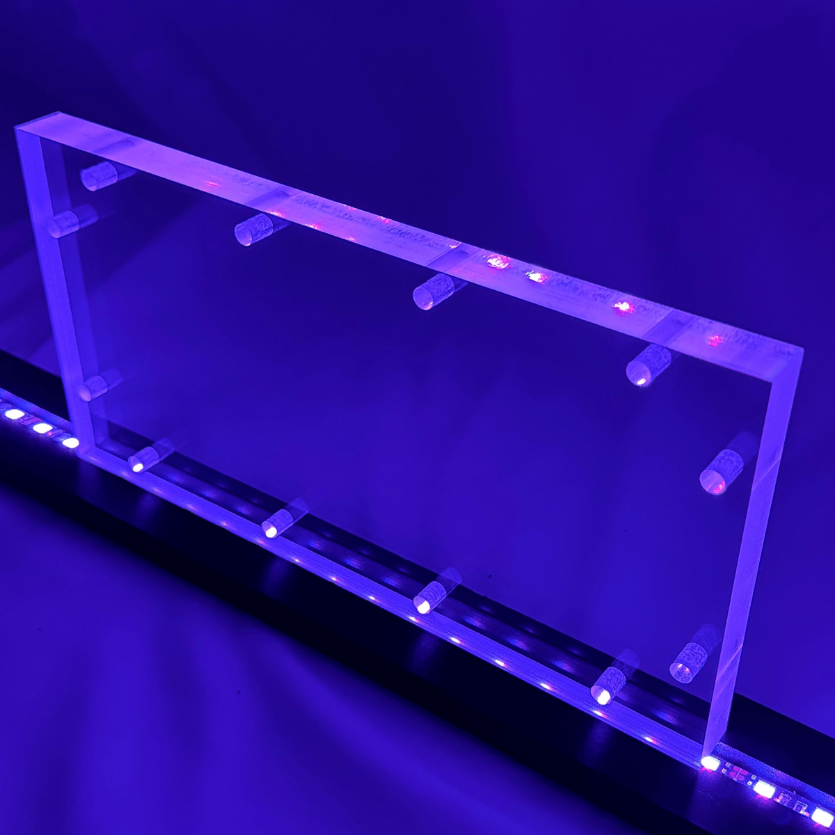 Sound Authority Plexiglass - 10" x 5" Blank Acrylic Window For Subwoofer Box - EZ DB's Designs