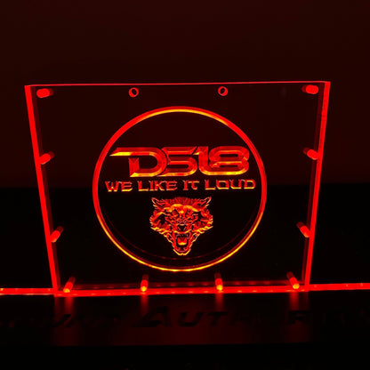 Sound Authority Plexiglass - 10" x 8" 3D Engraved Acrylic Window For Subwoofer Box