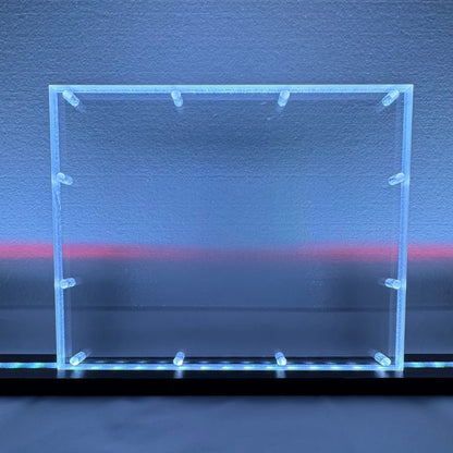 Sound Authority Plexiglass - 10" x 8" Blank Acrylic Window For Subwoofer Box