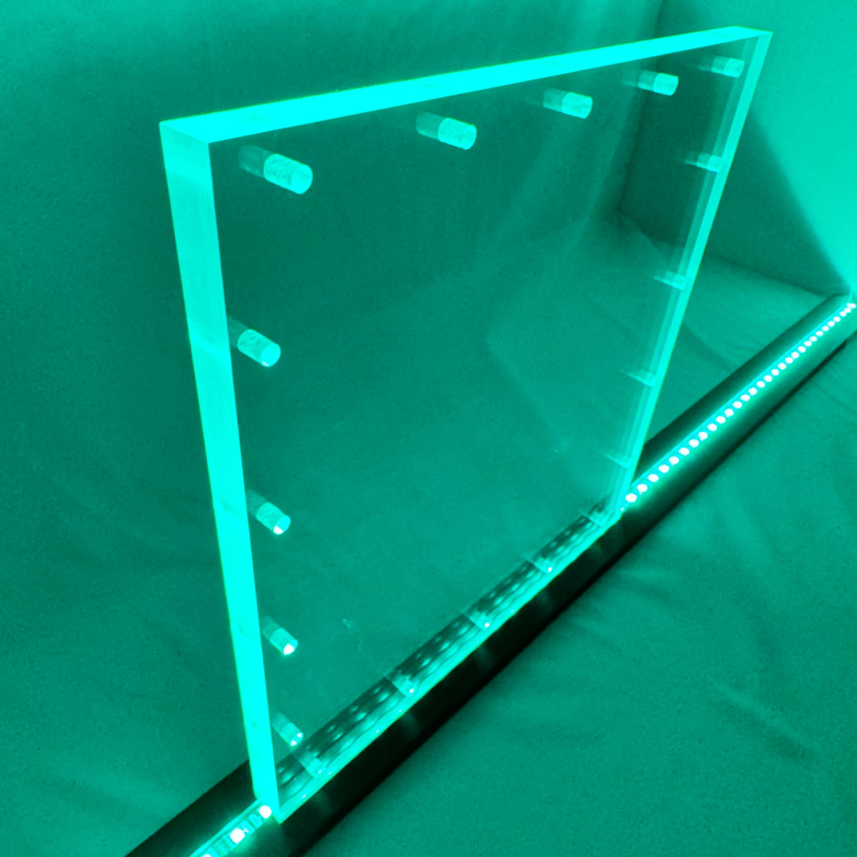 Sound Authority Plexiglass - 12" x 12" Blank Acrylic Window For Subwoofer Box - EZ DB's Designs