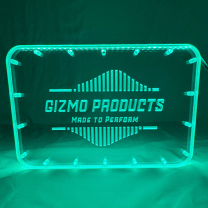 Sound Authority Plexiglass - 12" x 8" 3D Engraved Acrylic Window For Subwoofer Box - EZ DB's Designs