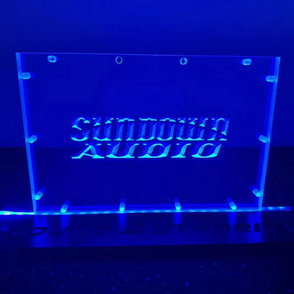 Sound Authority Plexiglass - 12" x 8" 3D Engraved Acrylic Window For Subwoofer Box