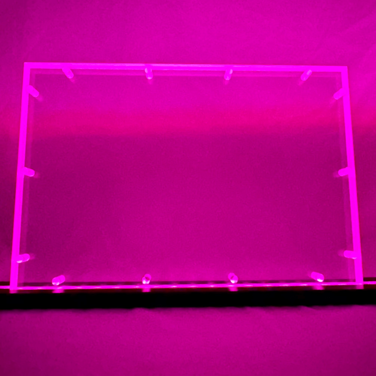 Sound Authority Plexiglass - 12" x 8" Blank Acrylic Window For Subwoofer Box - EZ DB's Designs