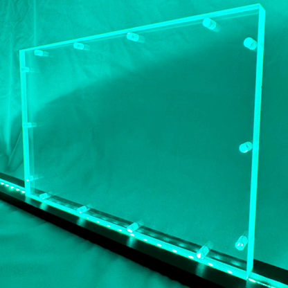 Sound Authority Plexiglass - 12" x 8" Blank Acrylic Window For Subwoofer Box - EZ DB's Designs