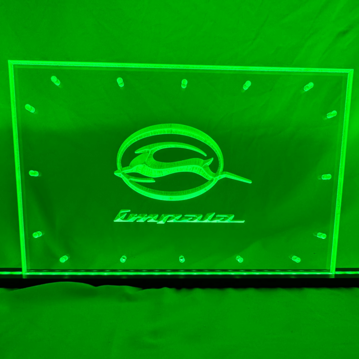 Sound Authority Plexiglass - 15" x 10" 3D Engraved Acrylic Window For Subwoofer Box - EZ DB's Designs