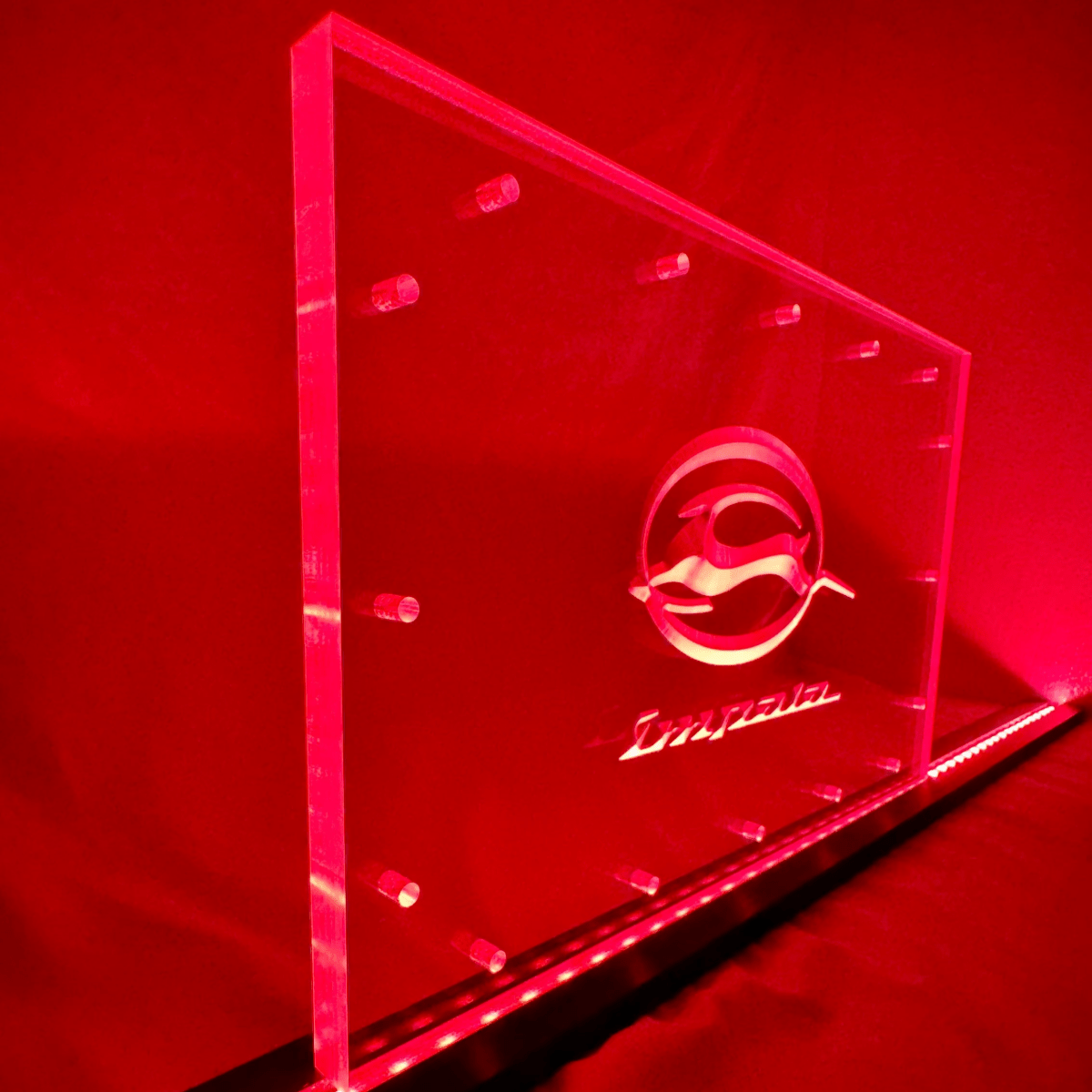 Sound Authority Plexiglass - 15" x 10" 3D Engraved Acrylic Window For Subwoofer Box - EZ DB's Designs
