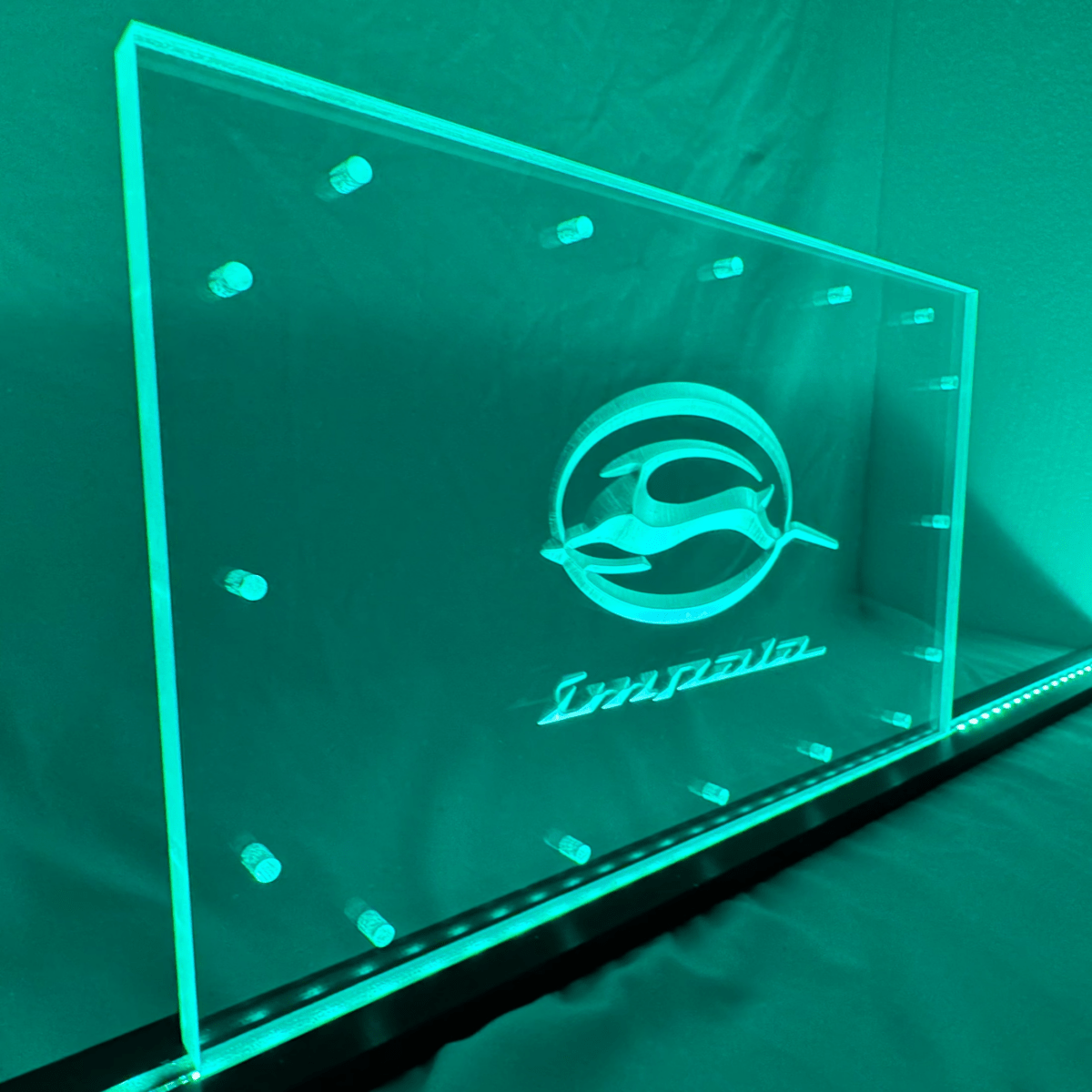 Sound Authority Plexiglass - 15" x 10" 3D Engraved Acrylic Window For Subwoofer Box - EZ DB's Designs