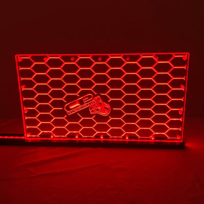 Sound Authority Plexiglass - 15" x 10" 3D Engraved Acrylic Window For Subwoofer Box