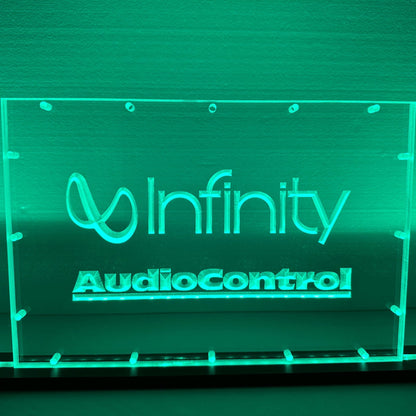 Sound Authority Plexiglass - 15" x 10" 3D Engraved Acrylic Window For Subwoofer Box