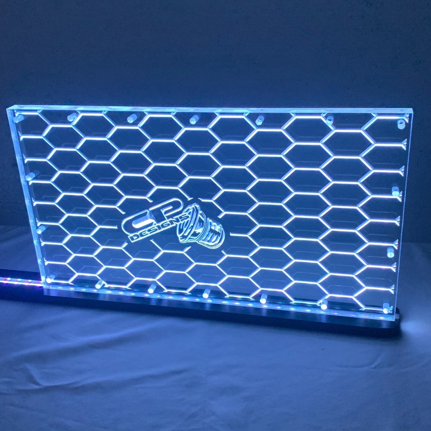 Sound Authority Plexiglass - 15" x 10" 3D Engraved Acrylic Window For Subwoofer Box