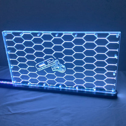 Sound Authority Plexiglass - 15" x 10" 3D Engraved Acrylic Window For Subwoofer Box