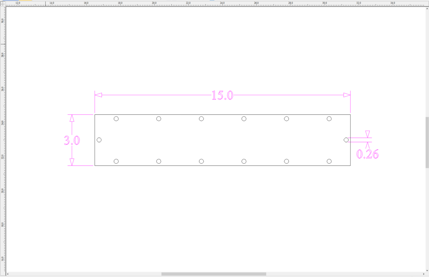 Sound Authority Plexiglass - 15" x 3" Blank Acrylic Window For Subwoofer Box