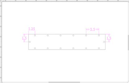Sound Authority Plexiglass - 15" x 3" Blank Acrylic Window For Subwoofer Box