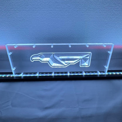 Sound Authority Plexiglass - 15" x 5" 3D Engraved Acrylic Window For Subwoofer Box