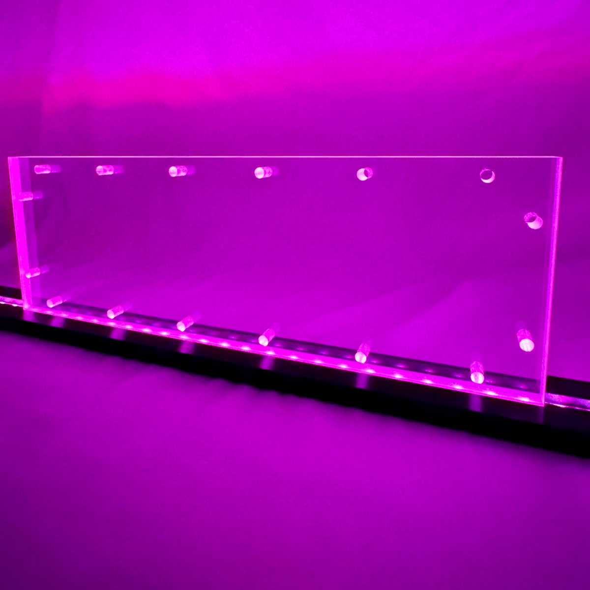 Sound Authority Plexiglass - 15" x 5" Blank Acrylic Window For Subwoofer Box - EZ DB's Designs