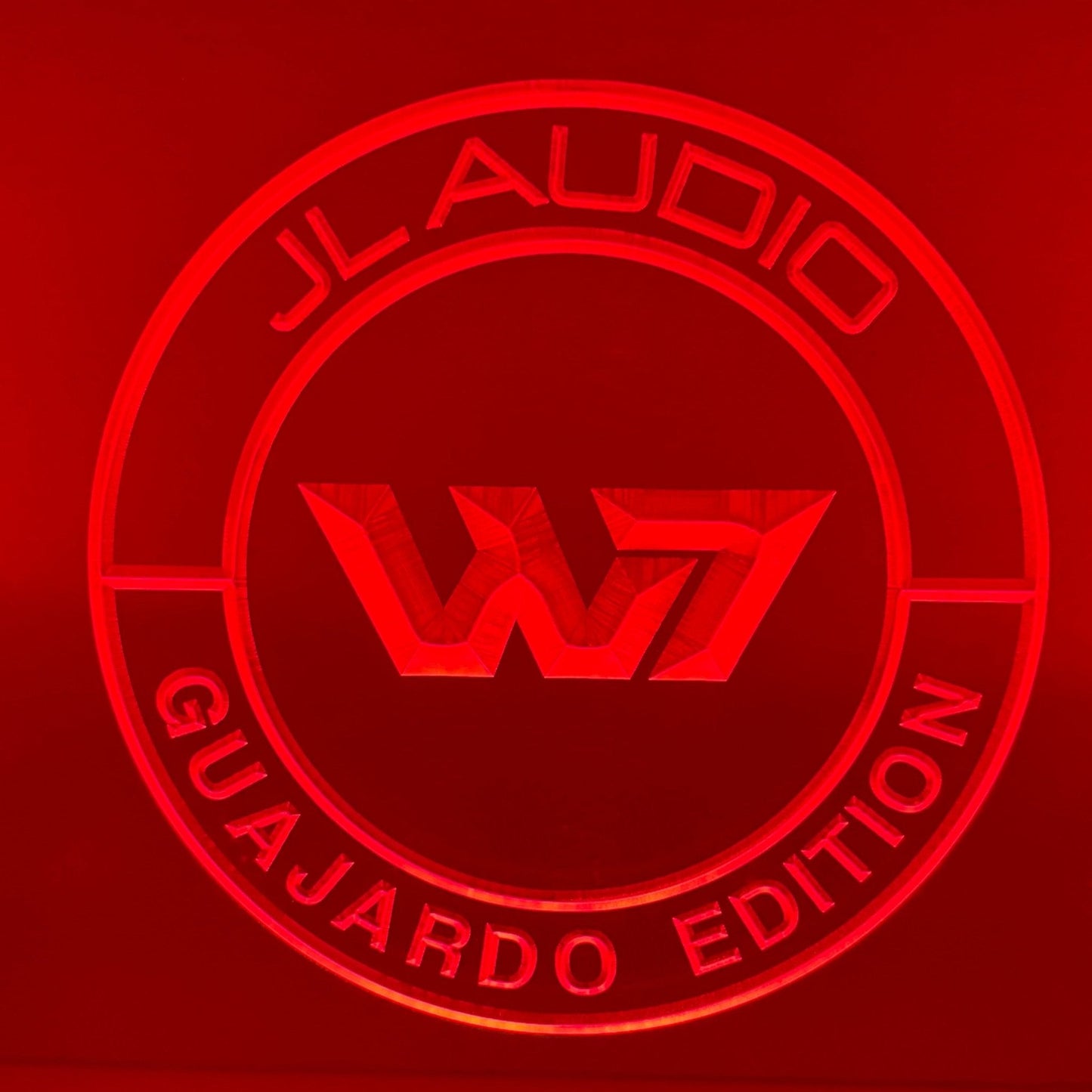 Sound Authority Plexiglass - 18" x 12" 3D Engraved Acrylic Window For Subwoofer Box