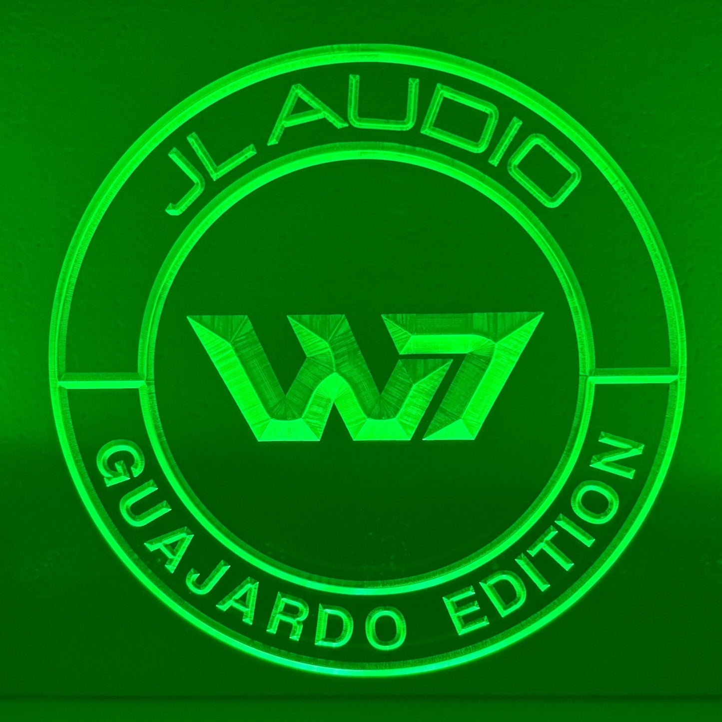 Sound Authority Plexiglass - 18" x 12" 3D Engraved Acrylic Window For Subwoofer Box