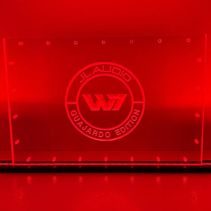 Sound Authority Plexiglass - 18" x 12" 3D Engraved Acrylic Window For Subwoofer Box