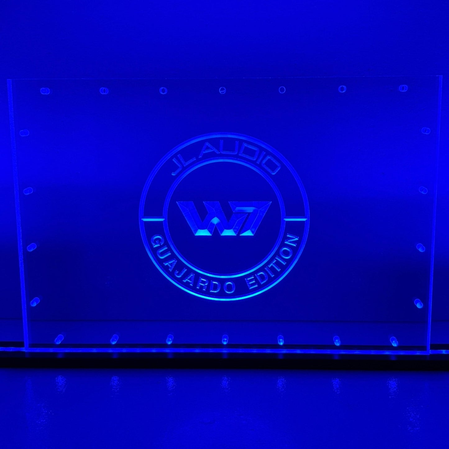 Sound Authority Plexiglass - 18" x 12" 3D Engraved Acrylic Window For Subwoofer Box