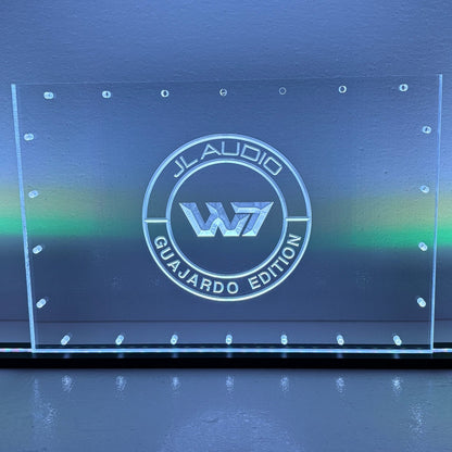 Sound Authority Plexiglass - 18" x 12" 3D Engraved Acrylic Window For Subwoofer Box