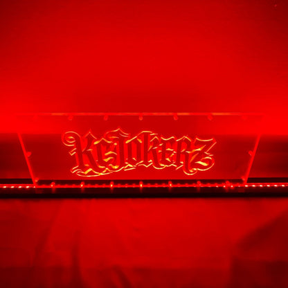 Sound Authority Plexiglass - 18" x 6" 3D Engraved Acrylic Window For Subwoofer Box