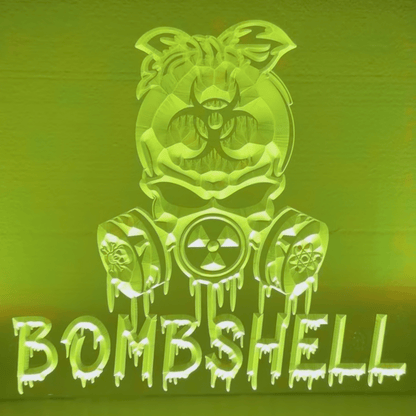 Sound Authority Plexiglass - 20" x 15" 3D Engraved Acrylic Window For Subwoofer Box