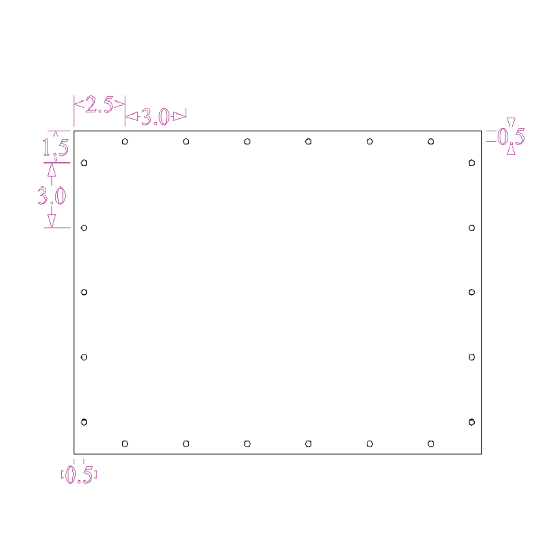 Sound Authority Plexiglass - 20" x 15" Blank Acrylic Window For Subwoofer Box