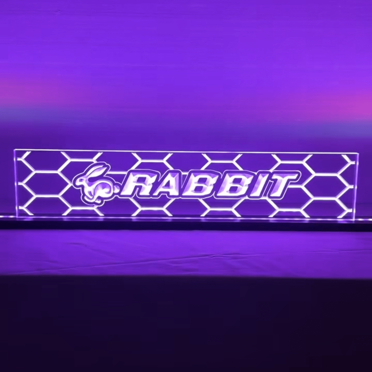 Sound Authority Plexiglass - 20" x 5" 3D Engraved Acrylic Window For Subwoofer Box