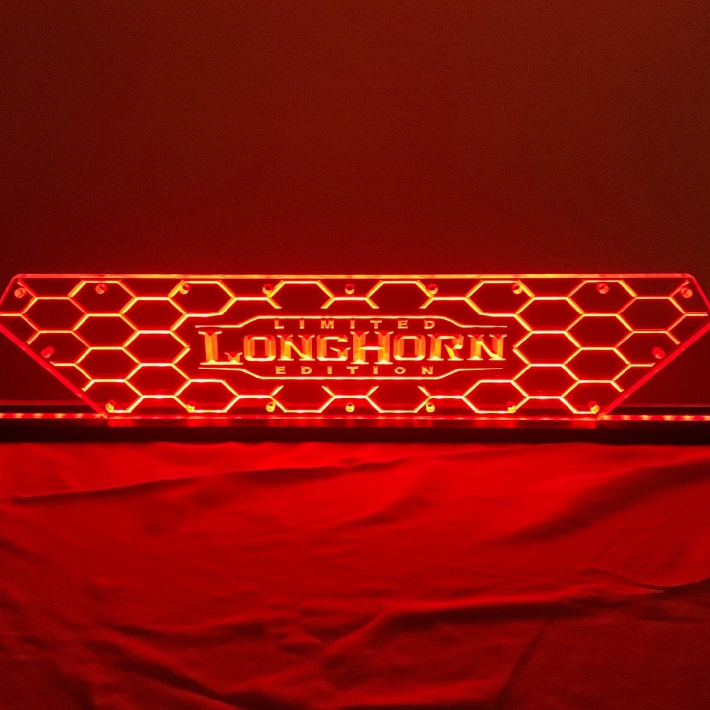 Sound Authority Plexiglass - 20" x 5" 3D Engraved Acrylic Window For Subwoofer Box