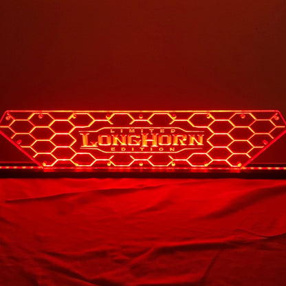 Sound Authority Plexiglass - 20" x 5" 3D Engraved Acrylic Window For Subwoofer Box