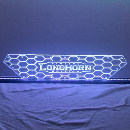 Sound Authority Plexiglass - 20" x 5" 3D Engraved Acrylic Window For Subwoofer Box