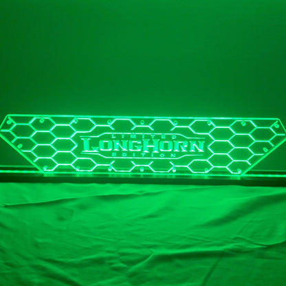 Sound Authority Plexiglass - 20" x 5" 3D Engraved Acrylic Window For Subwoofer Box