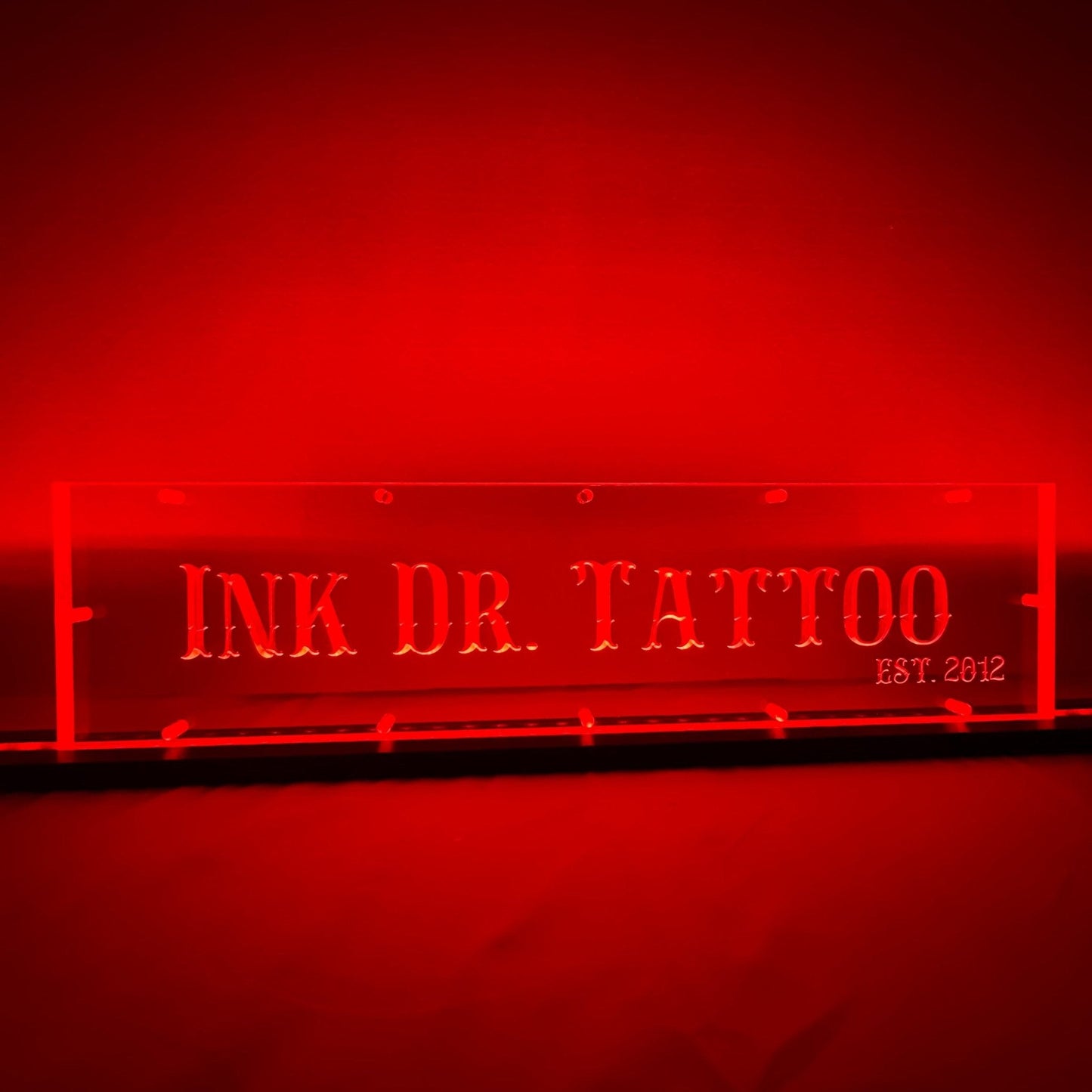 Sound Authority Plexiglass - 20" x 5" 3D Engraved Acrylic Window For Subwoofer Box