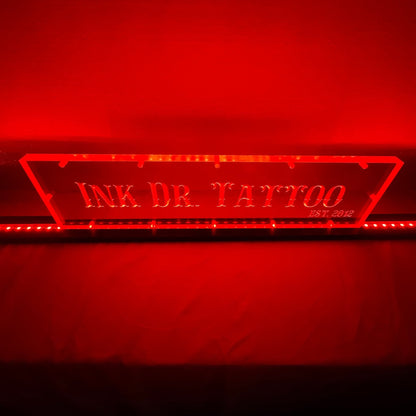 Sound Authority Plexiglass - 20" x 5" 3D Engraved Acrylic Window For Subwoofer Box