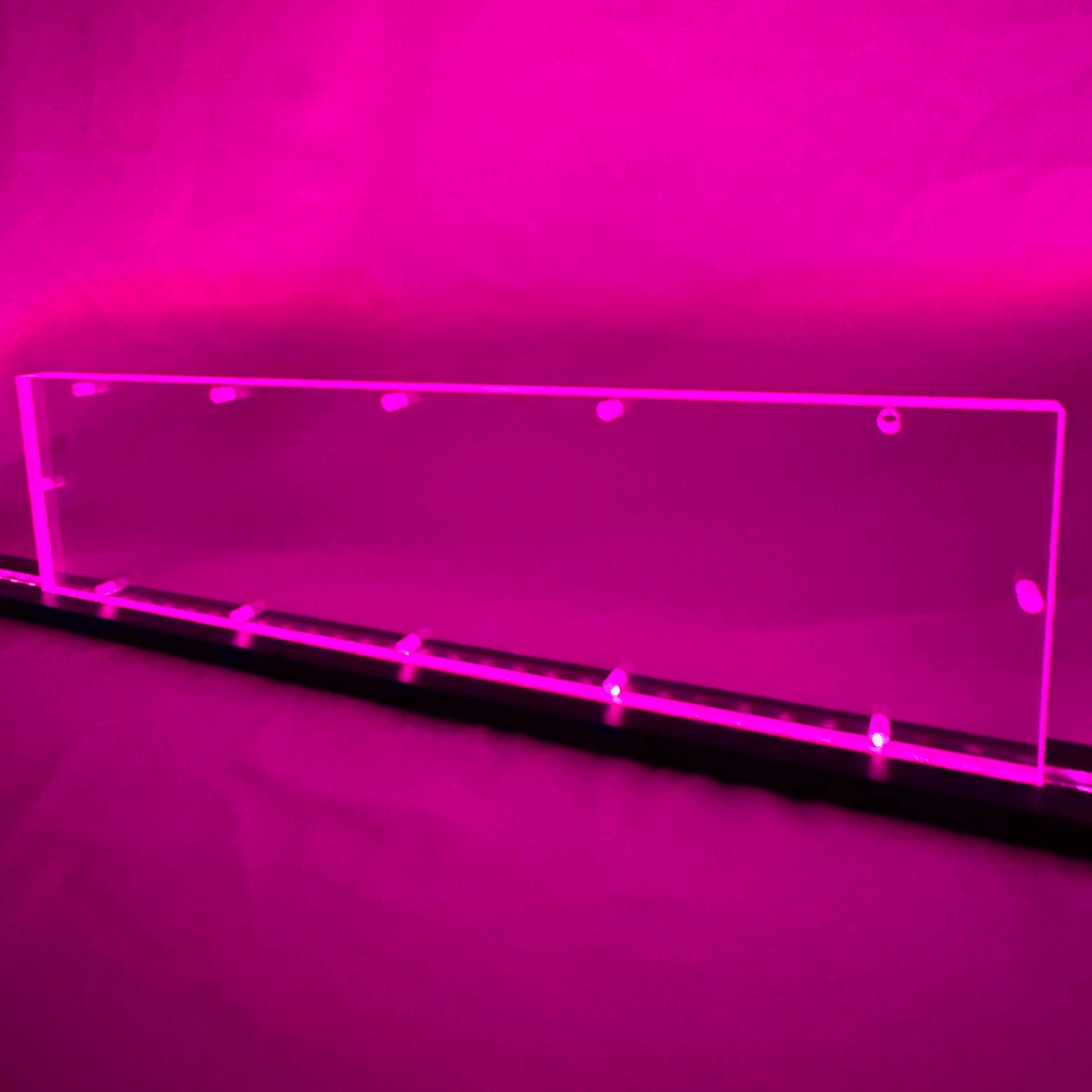 Sound Authority Plexiglass - 20" x 5" Blank Acrylic Window For Subwoofer Box - EZ DB's Designs