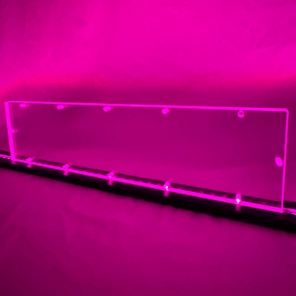 Sound Authority Plexiglass - 20" x 5" Blank Acrylic Window For Subwoofer Box - EZ DB's Designs