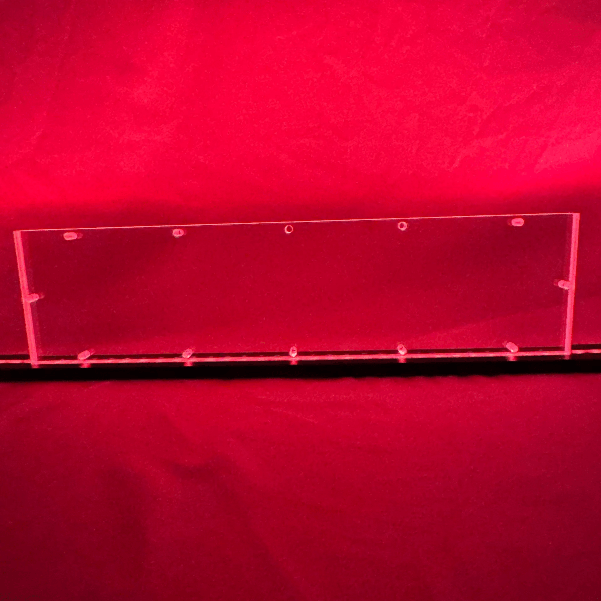 Sound Authority Plexiglass - 20" x 5" Blank Acrylic Window For Subwoofer Box - EZ DB's Designs