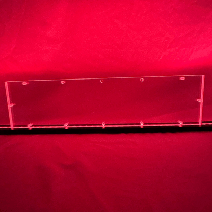Sound Authority Plexiglass - 20" x 5" Blank Acrylic Window For Subwoofer Box - EZ DB's Designs