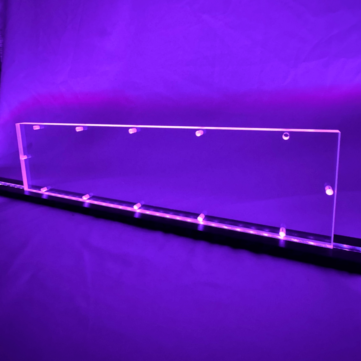 Sound Authority Plexiglass - 20" x 5" Blank Acrylic Window For Subwoofer Box - EZ DB's Designs
