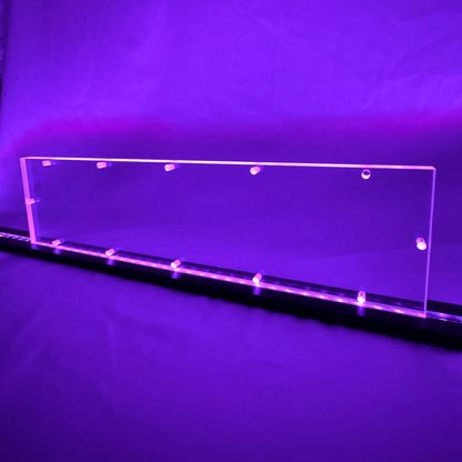 Sound Authority Plexiglass - 20" x 5" Blank Acrylic Window For Subwoofer Box - EZ DB's Designs