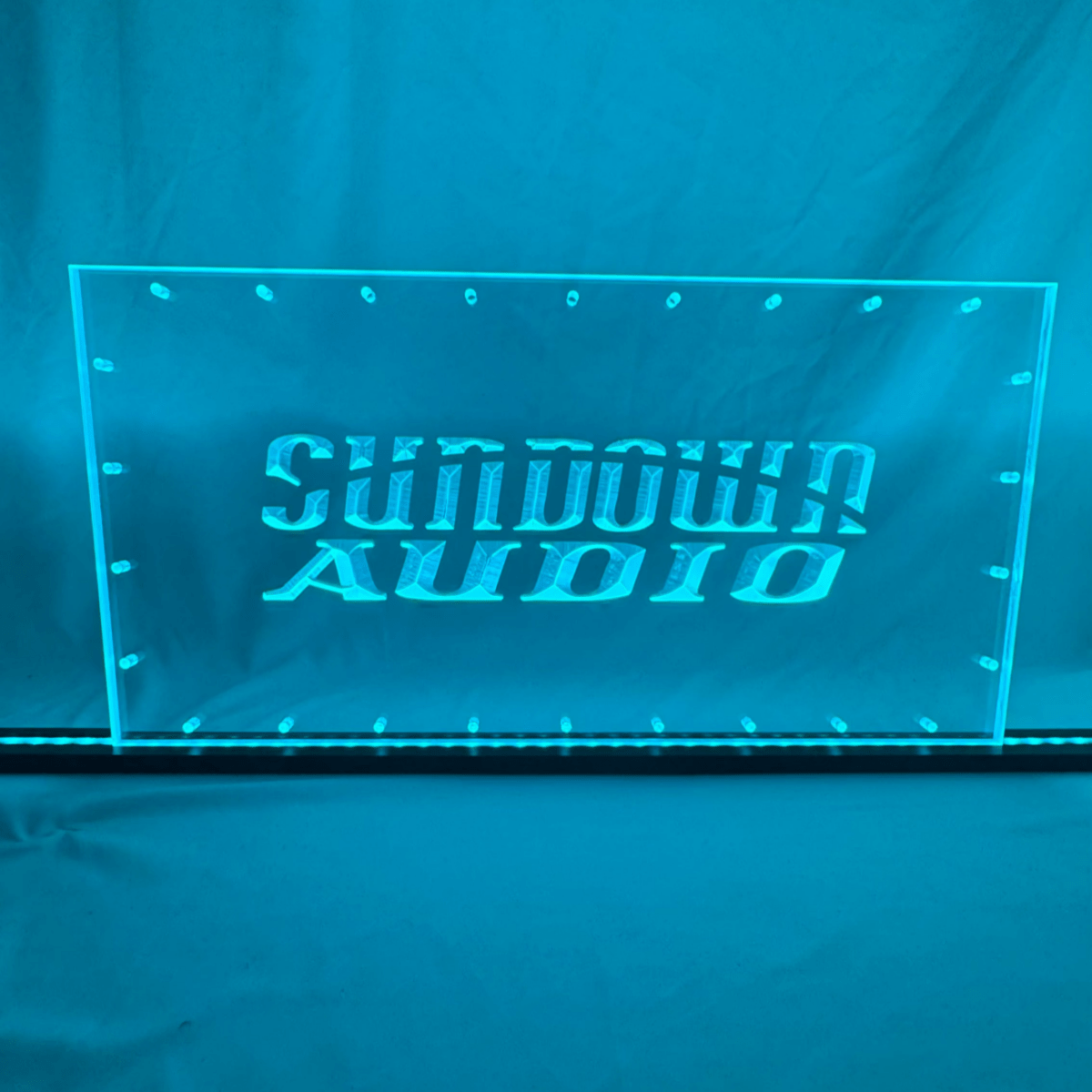Sound Authority Plexiglass - 24" x 12" 3D Engraved Acrylic Window For Subwoofer Box - EZ DB's Designs