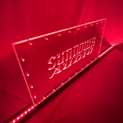 Sound Authority Plexiglass - 24" x 12" 3D Engraved Acrylic Window For Subwoofer Box - EZ DB's Designs