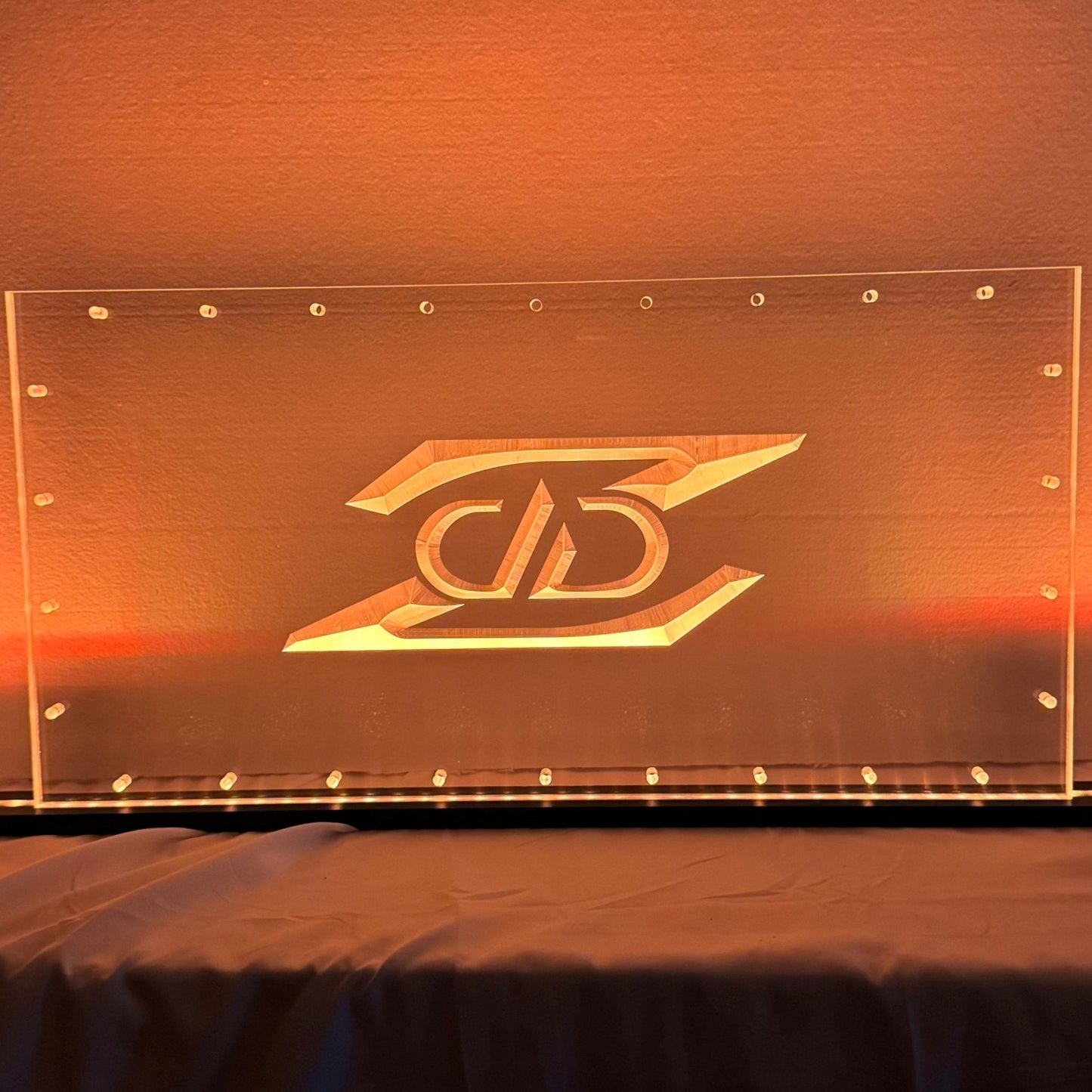 Sound Authority Plexiglass - 24" x 12" 3D Engraved Acrylic Window For Subwoofer Box