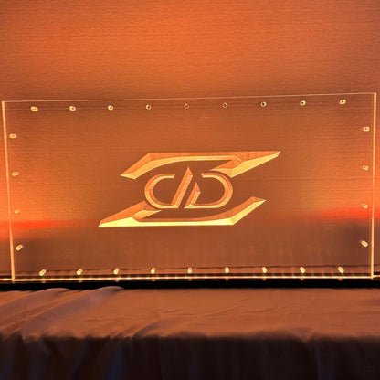 Sound Authority Plexiglass - 24" x 12" 3D Engraved Acrylic Window For Subwoofer Box