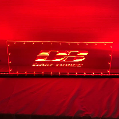 Sound Authority Plexiglass - 24" x 12" 3D Engraved Acrylic Window For Subwoofer Box