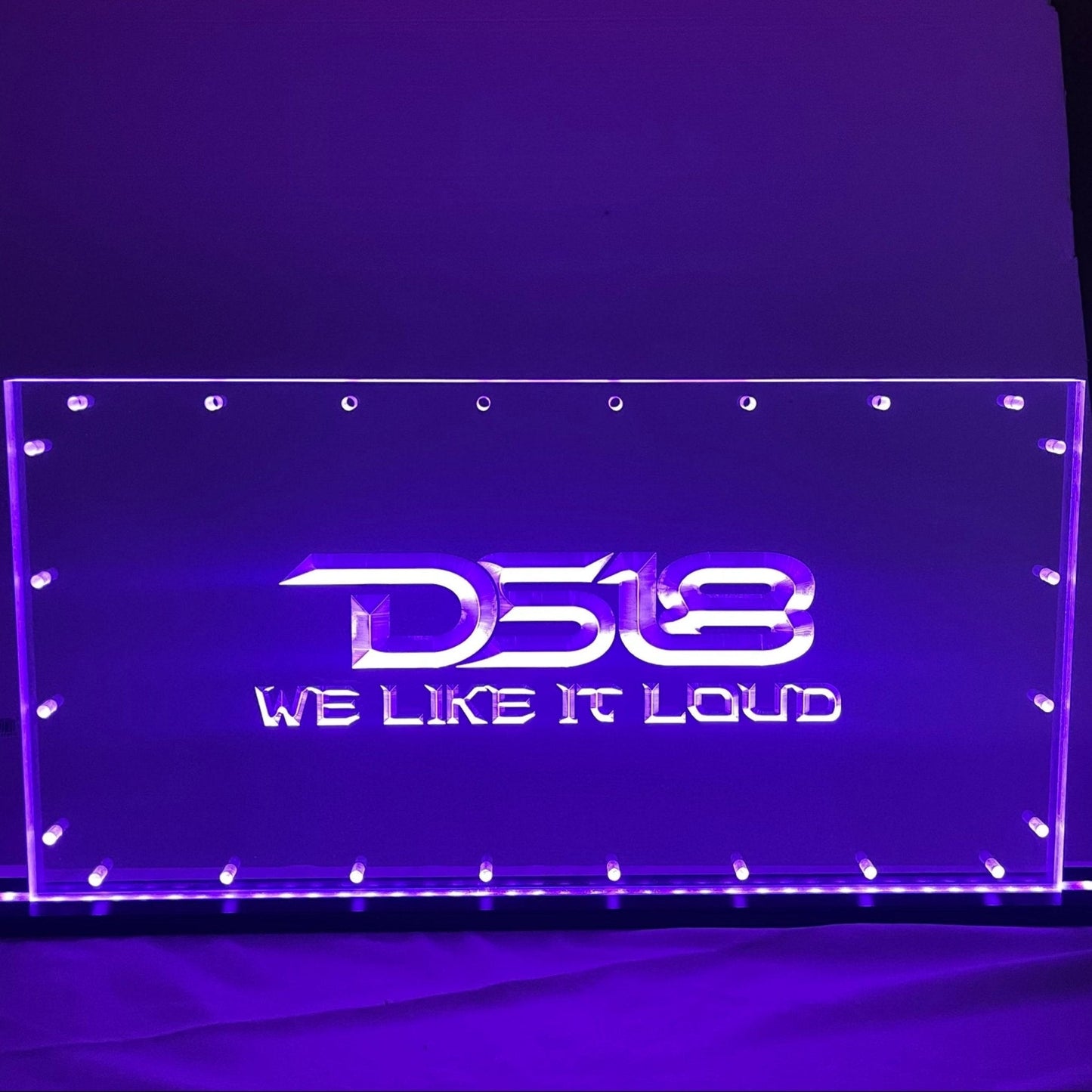 Sound Authority Plexiglass - 24" x 12" 3D Engraved Acrylic Window For Subwoofer Box