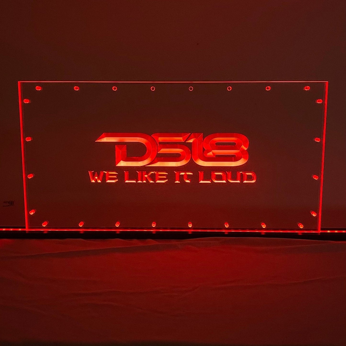 Sound Authority Plexiglass - 24" x 12" 3D Engraved Acrylic Window For Subwoofer Box