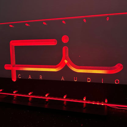 Sound Authority Plexiglass - 24" x 12" 3D Engraved Acrylic Window For Subwoofer Box